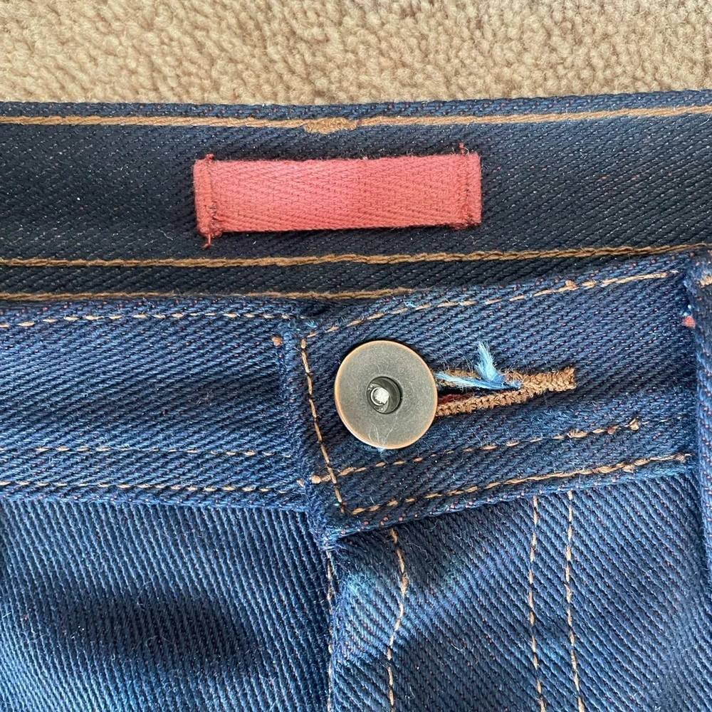 Unbranded UB291 Tapered selvedge denim Size 34 - Picture 2 of 13